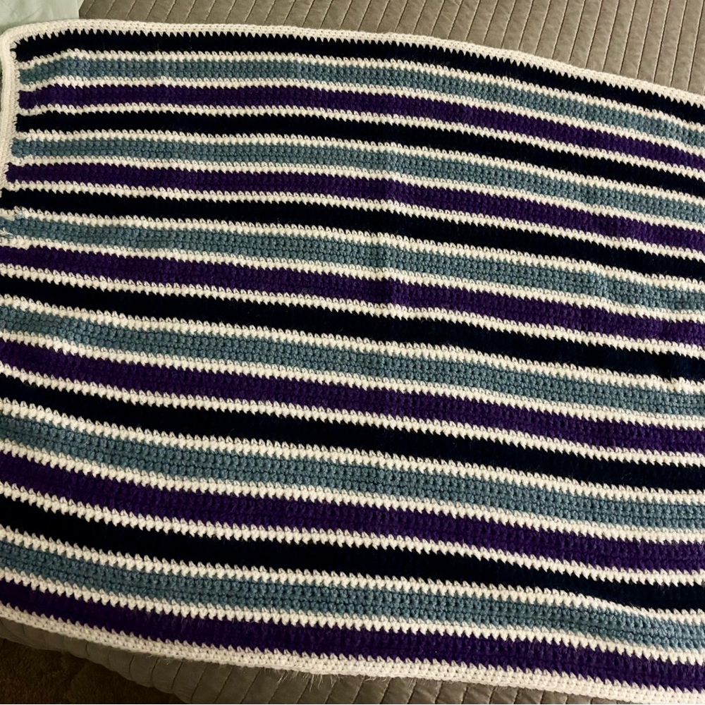 Stripped Baby Blanket